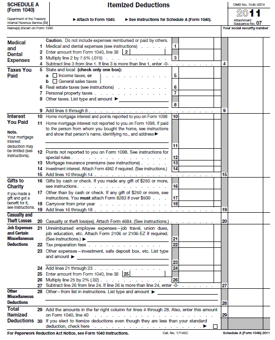 7 Tax Tips: Standard Deduction Vs. Itemized Deduction - R&G Brenner